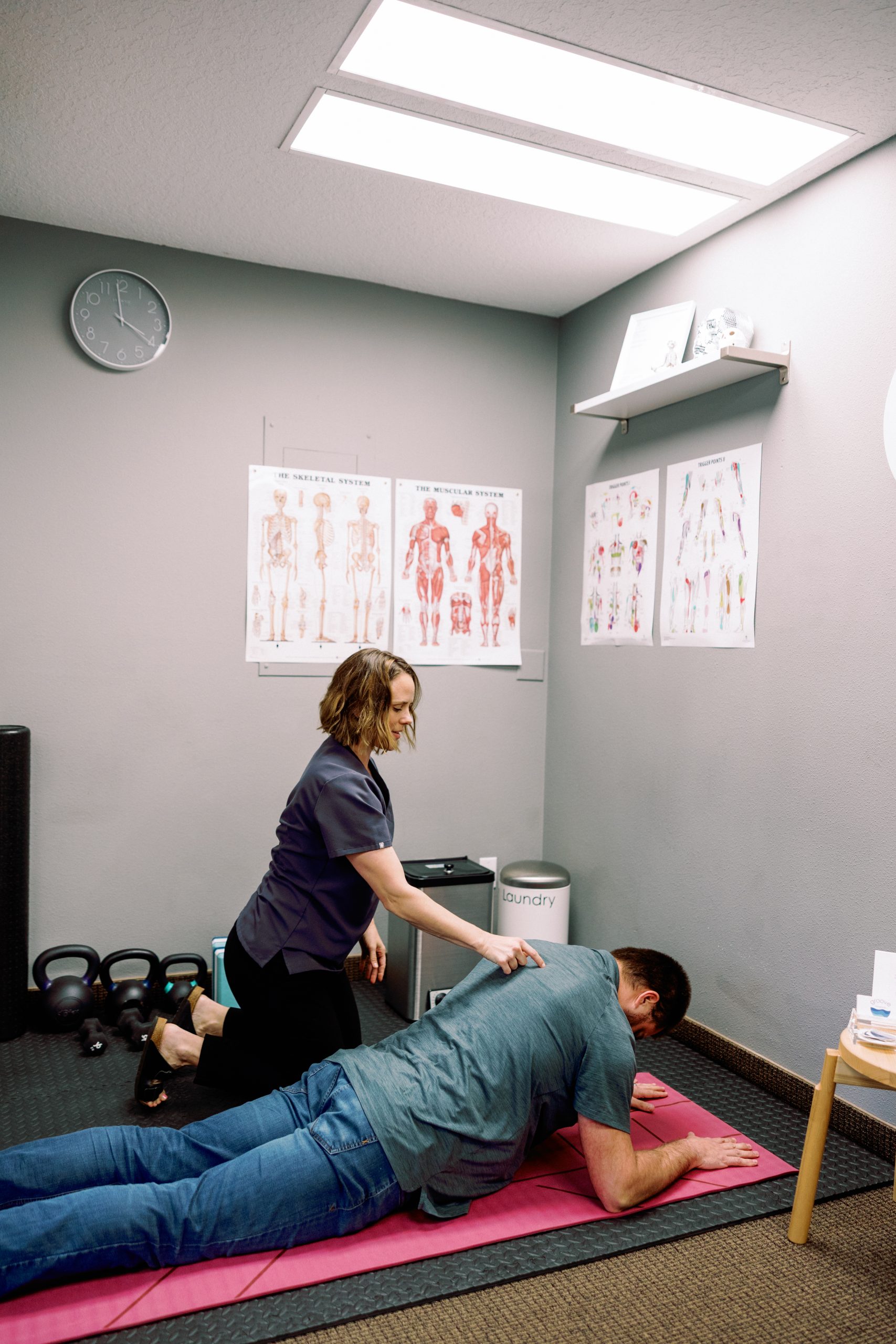 Rehabilitative low back exercises